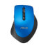 Фото #1 товара ASUS WT425 - Right-hand - Optical - RF Wireless - 1600 DPI - Black - Blue