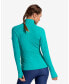 ფოტო #2 პროდუქტის Women's UPF 50+ Sun Protective Mock Zip Top