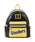 ფოტო #1 პროდუქტის Men's and Women's Pittsburgh Steelers Sequin Mini Backpack