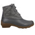 Фото #1 товара Sperry Syren Gulf Quilted Duck Womens Grey Casual Boots STS85656