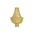 Фото #1 товара Потолочный светильник DKD Home Decor Металл Коричневый Жёлтый 40 W Деревянный MDF (40 x 40 x 60 cm)