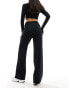 Фото #1 товара ASOS 4505 Studio soft touch wide leg dance pant in black