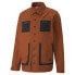 Фото #1 товара Puma We Are Legends Workwear Jacket Mens Brown Casual Athletic Outerwear 5363196
