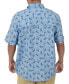 Фото #2 товара Men's Short Sleeve Retro Billfish Fishing Shirt
