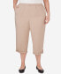 Фото #1 товара Plus Size Tuscan Sunset Pull-On Capri Pant