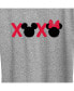 ფოტო #3 პროდუქტის Air Waves Trendy Plus Size Disney Valentine's Day Graphic T-shirt