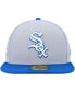 Фото #3 товара Men's Gray, Blue Chicago White Sox Dolphin 59FIFTY Fitted Hat