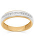 Men's Diamond Wedding Band (1/8 ct. t.w.) in 14k Gold