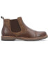 ფოტო #5 პროდუქტის Men's Lancaster Wide Tru Comfort Foam Pull-On Cap Toe Chelsea Boot