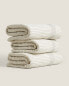 Фото #9 товара Mini waffle knit cotton towel