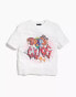 Фото #1 товара ASOS DESIGN PRIDE genderless baby tee in white with chest print