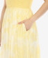 Women's Smocked Ruffle Maxi Dress