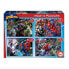EDUCA BORRAS Multi 4 50-80-100-150 Pieces Ultimate Spiderman Puzzle