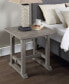Фото #3 товара Steve Silver Whitford 24" Distressed Wood End Table