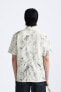 Фото #3 товара Рубашка ZARA с абстрактным принтом