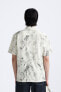 Abstract print shirt