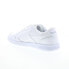 Фото #6 товара Reebok Club Memt Womens White Leather Lace Up Lifestyle Sneakers Shoes