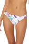 Фото #1 товара Jessica Simpson Women's 249420 Floral Print Bikini Bottom Swimwear Size S