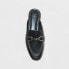 Women's Sandy Mule Flats - A New Day Black 9