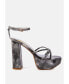 Фото #1 товара prisma tie-dye high platform heeled sandals