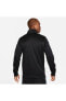 Sportswear Repeat Tracktop Erkek siyah fermuarlı Sweatshirt fd1183