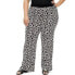 Фото #1 товара Women's High Waisted Neutral Sweaterknit Poppy Flare Pants - DVF 2X