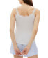 ფოტო #2 პროდუქტის Women's Ribbed Lace-Trim Sleep Tank Top