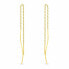 Фото #2 товара Stylish long chain earrings EA697Y