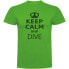 KRUSKIS Keep Calm and Dive short sleeve T-shirt