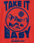 Kid Take It Easy Graphic Tee 5