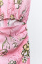 Фото #8 товара Платье из смесового льна с принтом ZARA