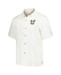 Фото #3 товара Men's White Los Angeles Dodgers Pitcher's Paradiso Button-Up Camp Shirt