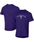 Фото #2 товара Men's Purple Northwestern Wildcats 2023 Sideline Performance Raglan T-shirt