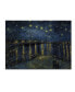 Фото #1 товара Vincent van Gogh 'The Starry Night II' Canvas Art - 19" x 14" x 2"