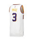 ფოტო #3 პროდუქტის Men's and Women's Chris Paul White Phoenix Suns Swingman Jersey - Association Edition