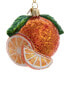 Фото #1 товара Kurt Adler 3.25In Noble Gems Orange Glass Ornament Multicolor