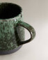 Фото #5 товара Green stoneware mug