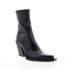 Фото #2 товара Diesel D-Western Boot Y02955-P0220-T8013 Womens Black Casual Dress Boots