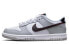 【定制球鞋】 Nike Dunk Low SE 紫色小妖精 涂鸦 做旧 低帮 板鞋 GS 紫灰色 / Кроссовки Nike Dunk Low DQ0380-001