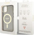 Guess Guess Glitter Gold MagSafe - Etui iPhone 14 Plus (Czarny)