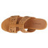 Фото #4 товара Baretraps Blenda Perforated Wedge Womens Beige Casual Sandals BT-S2311037-012-2