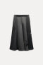 ZW COLLECTION EMBROIDERED SATIN SKIRT