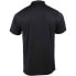 Фото #2 товара SHOEBACCA Solid Jersey Short Sleeve Polo Shirt Mens Black Casual P39909-BBK-SB