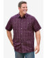 ფოტო #2 პროდუქტის Big & Tall Short Sleeve Printed Check Sport Shirt