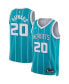 Men's and Women's Nike Gordon Hayward Teal Charlotte Hornets Swingman Jersey - Icon Edition Голубой, S - фото #1