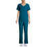 Фото #4 товара ClimateRight by Cuddl Duds Scrub Pant Small (Women's Petite) Baby Teal Pockets