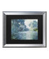 Фото #1 товара Claude Monet Branch of the Seine Near Giverny Matted Framed Art - 20" x 25"