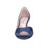 Фото #4 товара Nina Contesa Metallic Peep Toe Evening Pumps Womens Blue Dress Casual CONTESA-NN