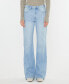 ფოტო #1 პროდუქტის Women's High Rise Wide Flare Jeans