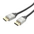 Фото #1 товара j5create JDC42 4K DisplayPort™ Cable - Black and Grey - 1.8 m - 1.8 m - DisplayPort - DisplayPort - Male - Male - 3840 x 2160 pixels
